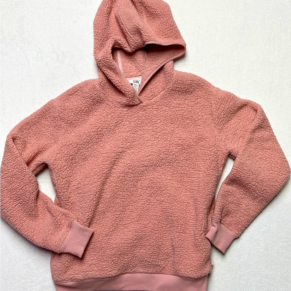 Athleta Dusty Rose Sherpa Hoodie